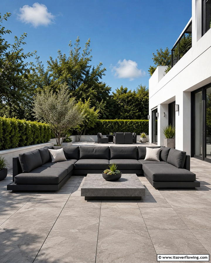 Neutral Tone Exteriors - 30 Minimalist House Exterior Ideas- Clean & Modern Designs