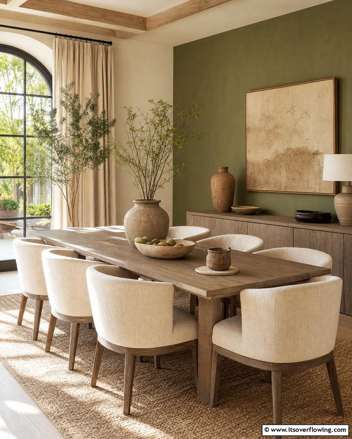 Neutral and Earthy Color Palette - 25 Japanese Dining Room Ideas for a Zen-Inspired Space