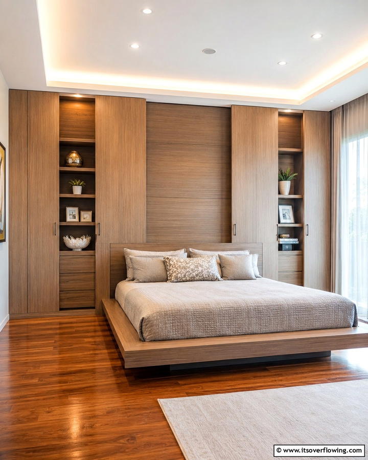 Niches with Sliding Panels - 20 Wall Niche Ideas to Display Art and Decor Creatively