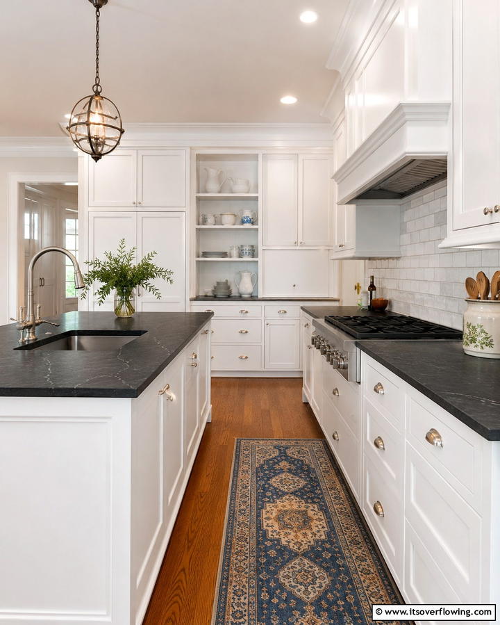 Non Porous Surface for Hygiene - 25 Soapstone Kitchen Countertops Design Ideas