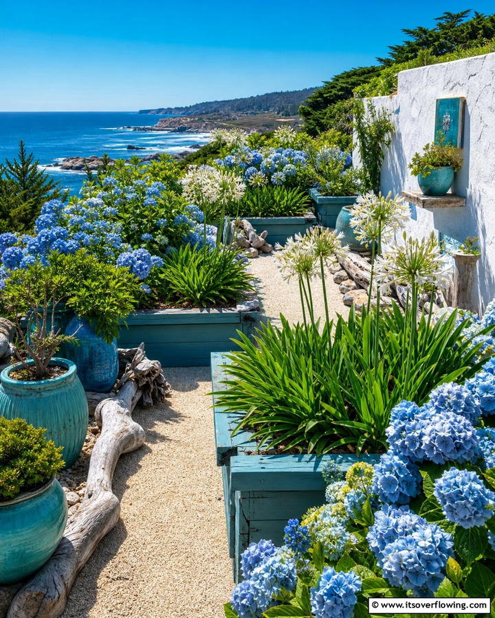 Ocean Inspired Color Palette - 20 Coastal Garden Ideas to Bring the Beach Home