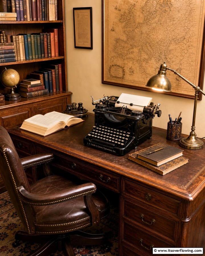 Old School Typewriters - 30 Vintage Decor Ideas to Add Retro Charm to Your Home