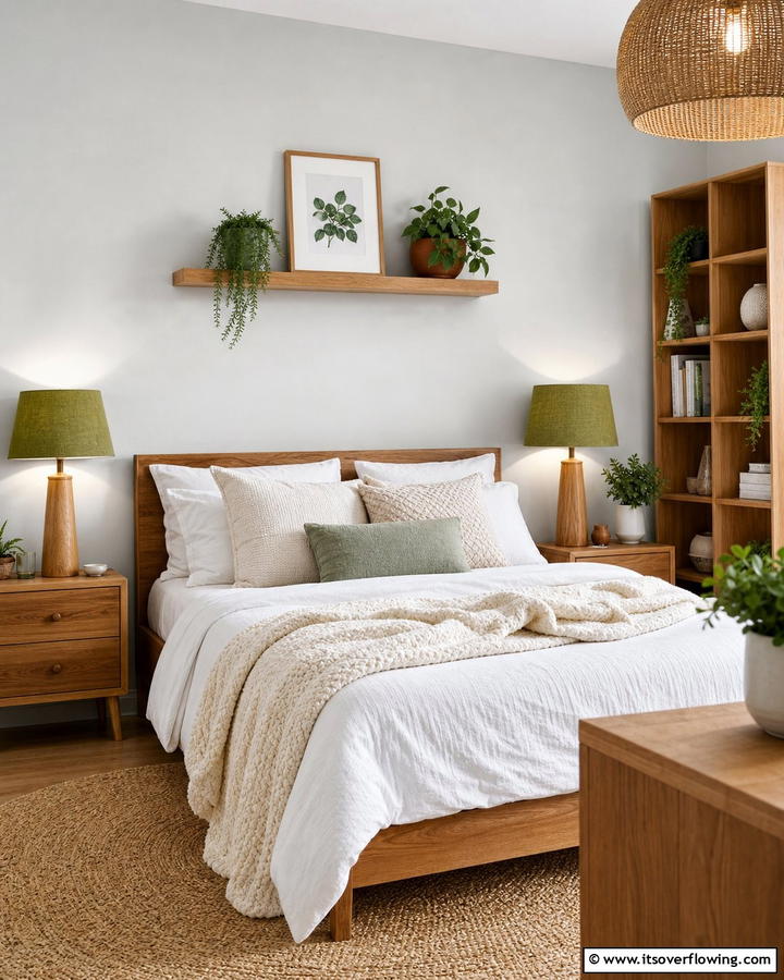 Olive Green Lampshades - 20 Olive Green Room Ideas for a Calming Atmosphere