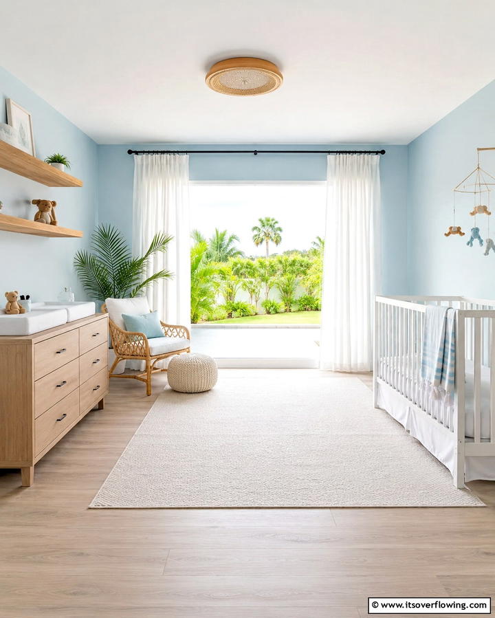 Open Air Concept - 30 Small Nursery Ideas for Adorable Compact Spaces