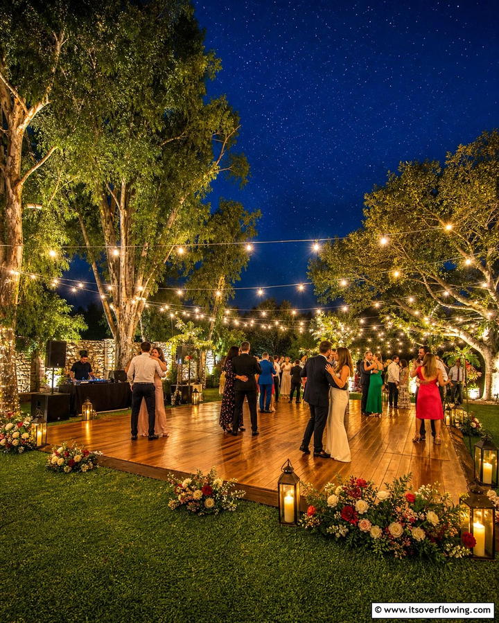 Open Air Dance Floor - 25 Casual Wedding Ideas for a Relaxed and Intimate Celebration
