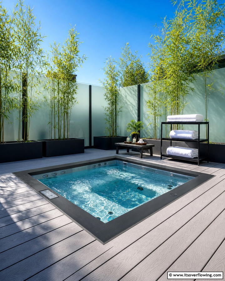 Open Air Jacuzzi - 25 Terrace Design Ideas for Outdoor Living
