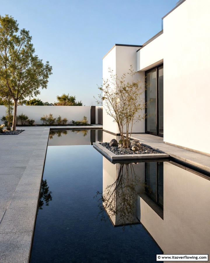 Open Air Living Spaces - 30 Minimalist House Exterior Ideas- Clean & Modern Designs