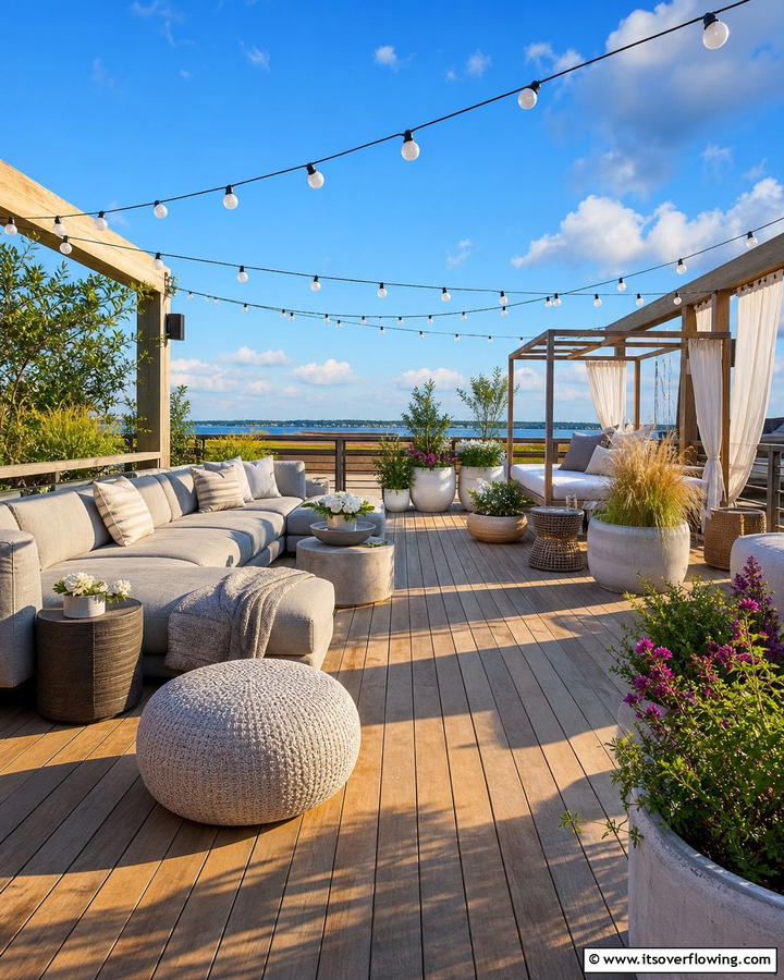 Open Air Lounge Deck - 21 Patio Deck Designs to Elevate Your Outdoor Living Space
