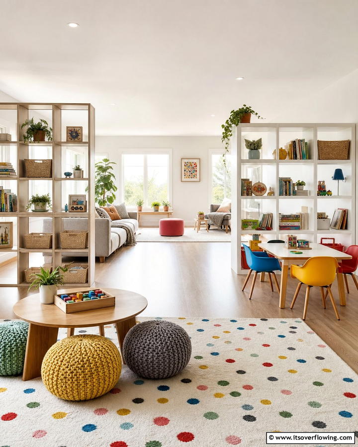 Open Concept Design - 21 Kids Room Ideas for Playful and Functional Spaces