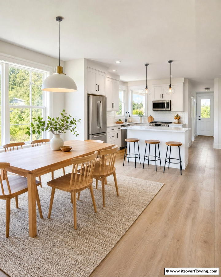 Open Concept Layout Enhancements - 21 Small Kitchen Ideas on a Budget for Maximized Space