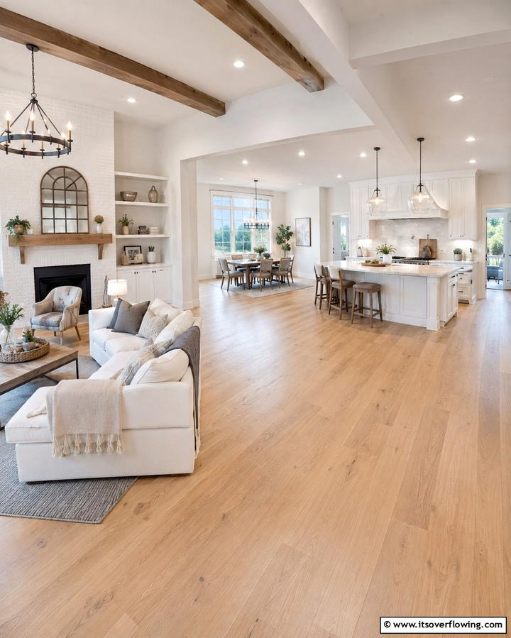 Open Concept Layouts - 25 Joanna Gaines Living Room Ideas for Farmhouse Style