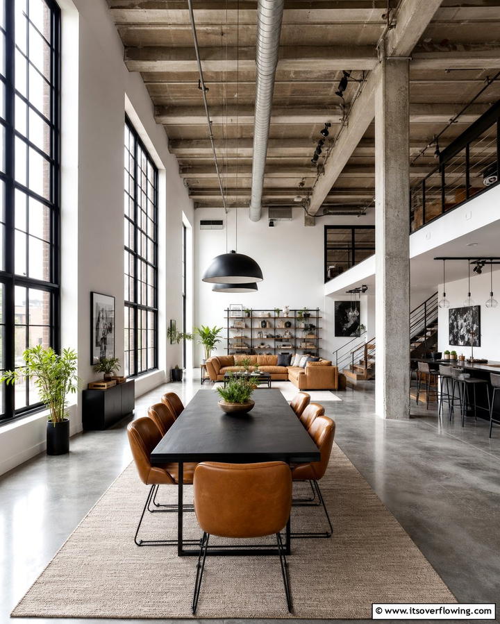Open Concept Layouts - 25 Living Room Dining Room Combo Ideas for Open Spaces