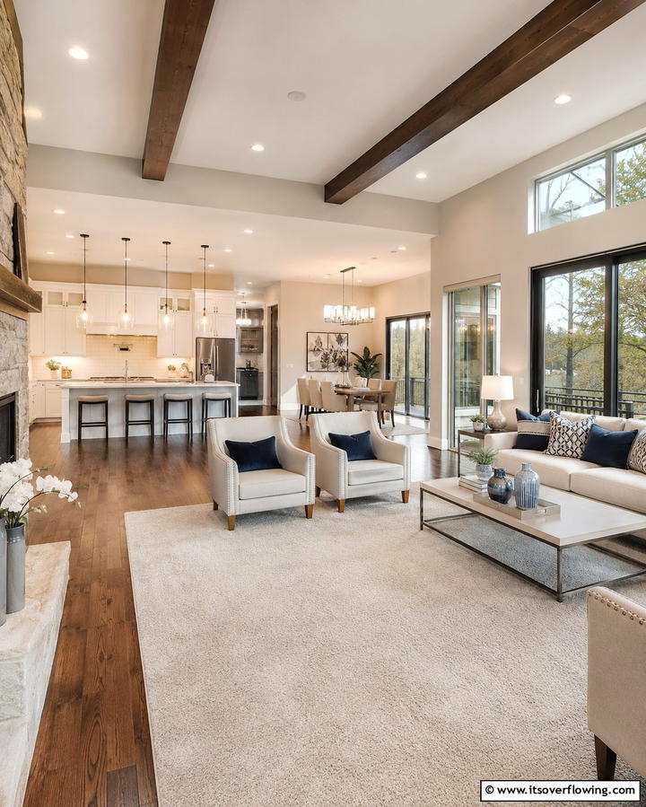 Open Concept Living - 30 2000s Interior Design Ideas for Retro Revival