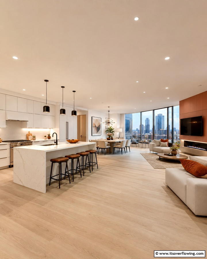 Open Concept Living Spaces - 25 Penthouse Design Ideas for a Luxurious Urban Retreat