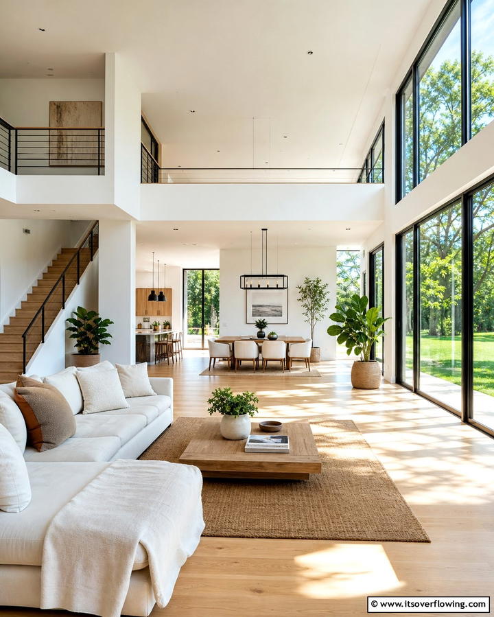 Open Floor Plans to Enhance Space - 30 Minimalist Decorating Ideas for a Clutter-Free Home