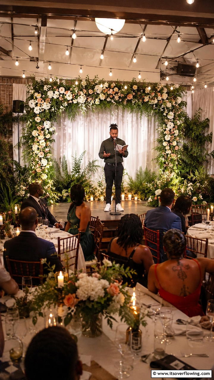 Open Mic Poetry - 21 Unique Wedding Entertainment Ideas to Delight Your Guests