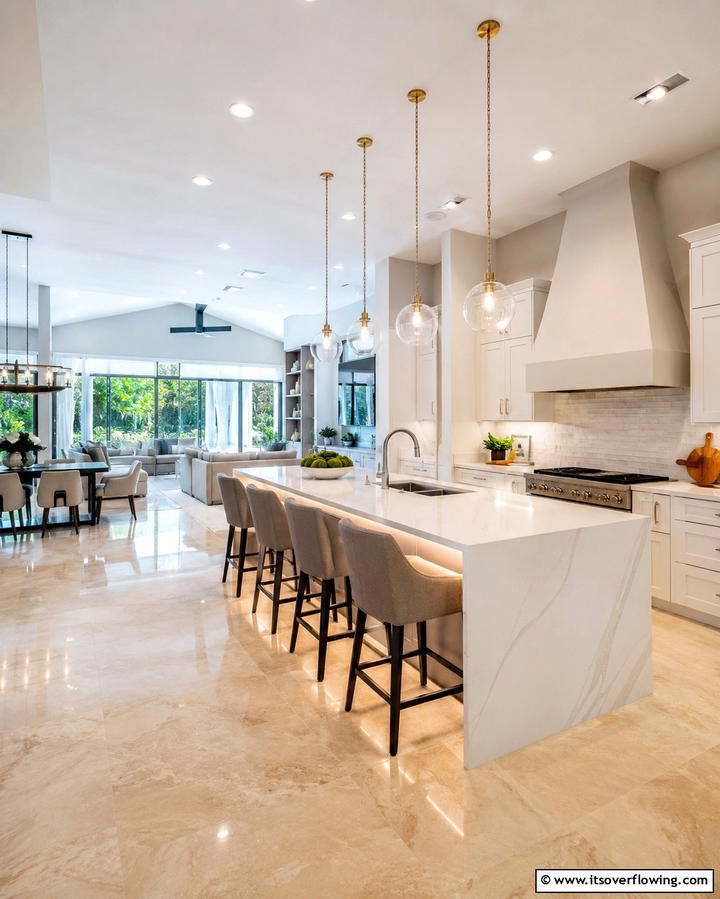 Open Plan Italian Kitchens - 20 Italian Kitchen Design Ideas for a Classic Look