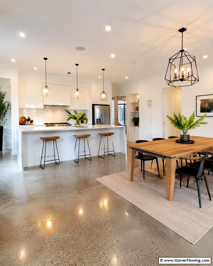 Open Plan Layouts for Seamless Integration - 25 Kitchen Diner Ideas for a Functional and Stylish Space