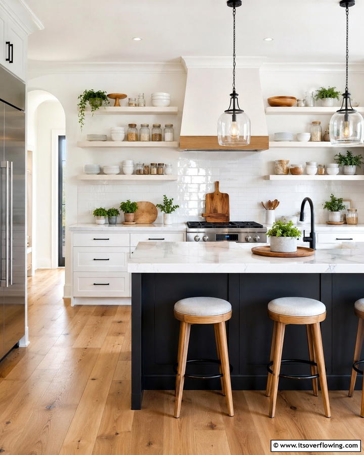 Open Shelving - 25 Contemporary Interior Design Style Ideas