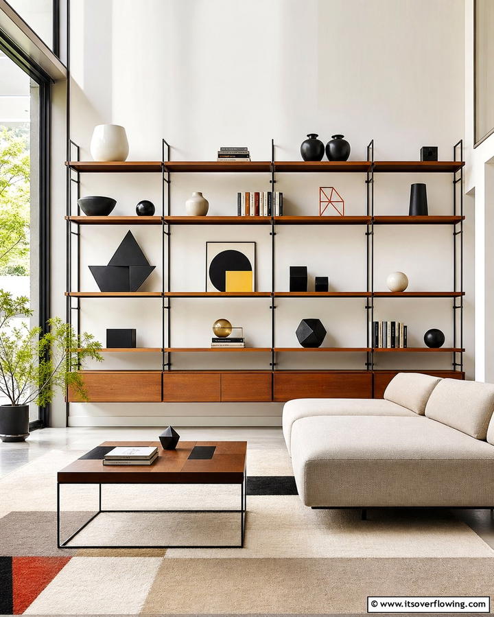 Open Shelving Concepts - 25 Bauhaus Interior Design Ideas for a Minimalist Look