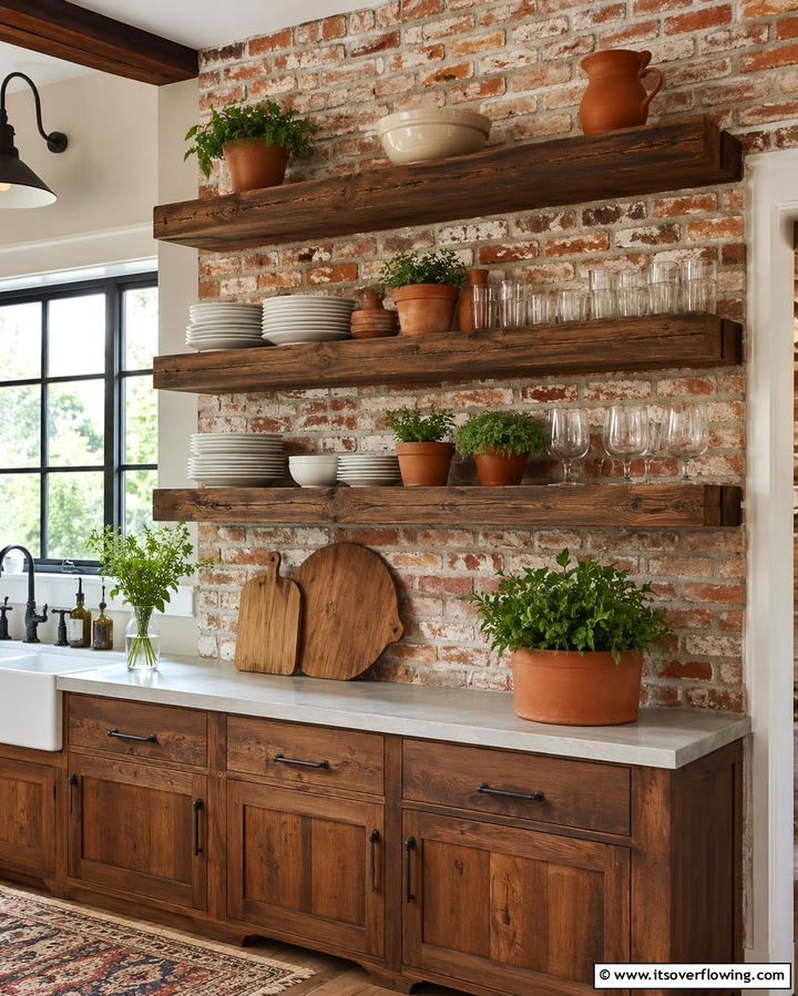 Open ShelvingExact - 25 French Country Kitchen Ideas for a Charming Look