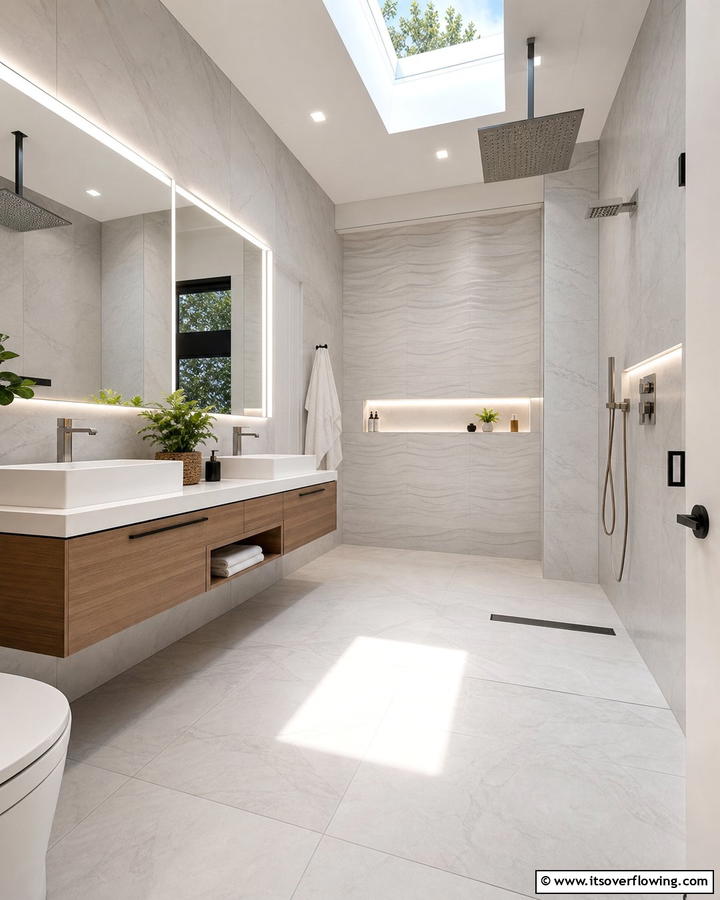 Open concept Shower Spaces - 21 Small Shower Design Ideas for Stylish Functionality