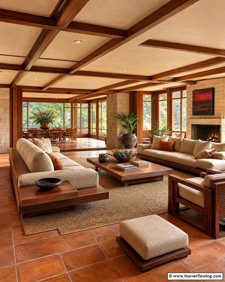 Opt for Low Profile Ceilings - 20 Prairie-style Interior Design Ideas for a Cozy Home