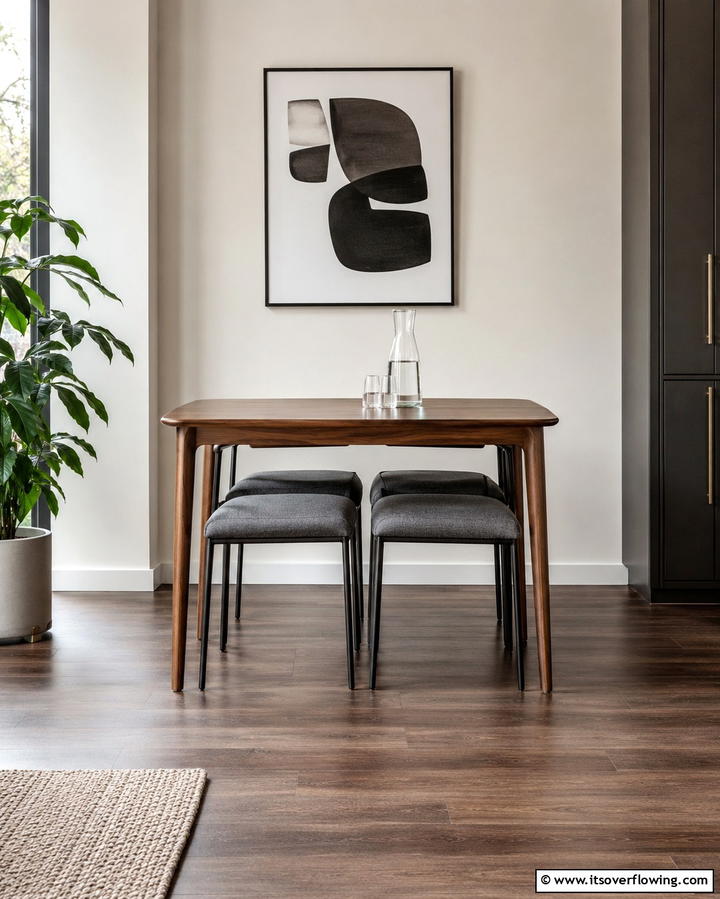 Opt for Slim Armless Chairs - 25 Small Dining Room Ideas for Compact Spaces