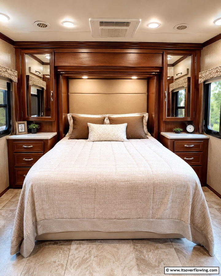 Opt for a Foldable or Murphy Bed - 25 RV Bedroom Ideas to Maximize Comfort on the Road