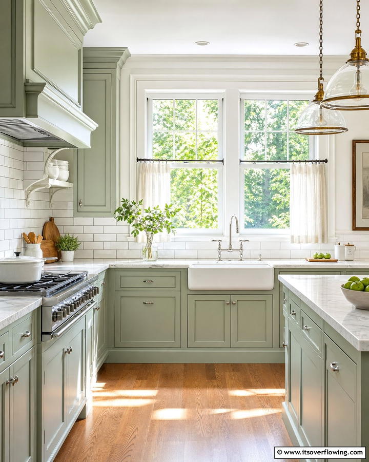 Optimizing Versatility with Double Hung Windows - 21 Kitchen Window Ideas to Brighten Your Cooking Space