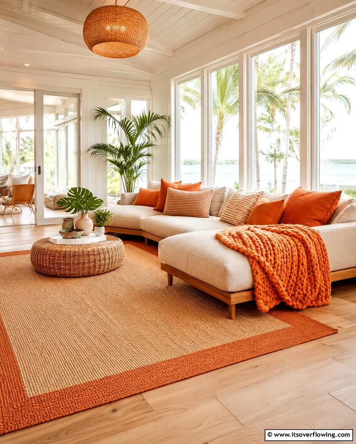 Orange Ceiling Fans - 25 Orange Room Ideas to Brighten Up Your Space