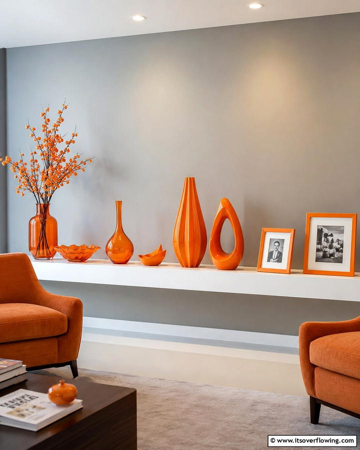 Orange Dining Chairs for a Pop - 25 Orange Room Ideas to Brighten Up Your Space