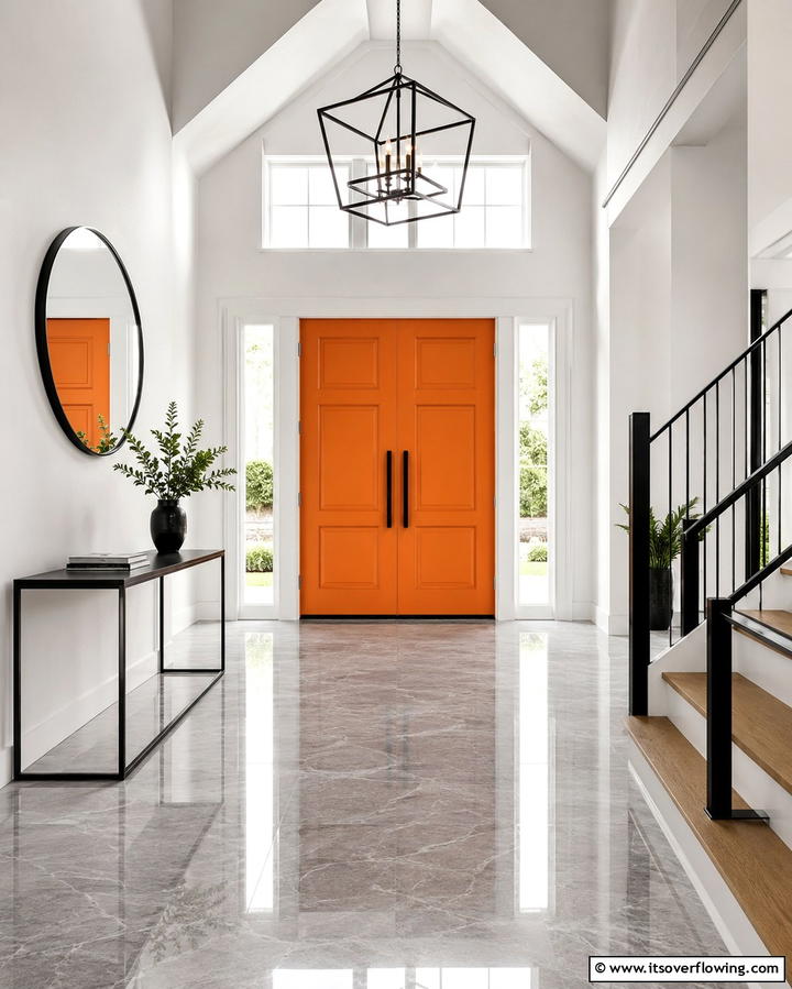 Orange Textiles for Subtle Hints - 25 Orange Room Ideas to Brighten Up Your Space