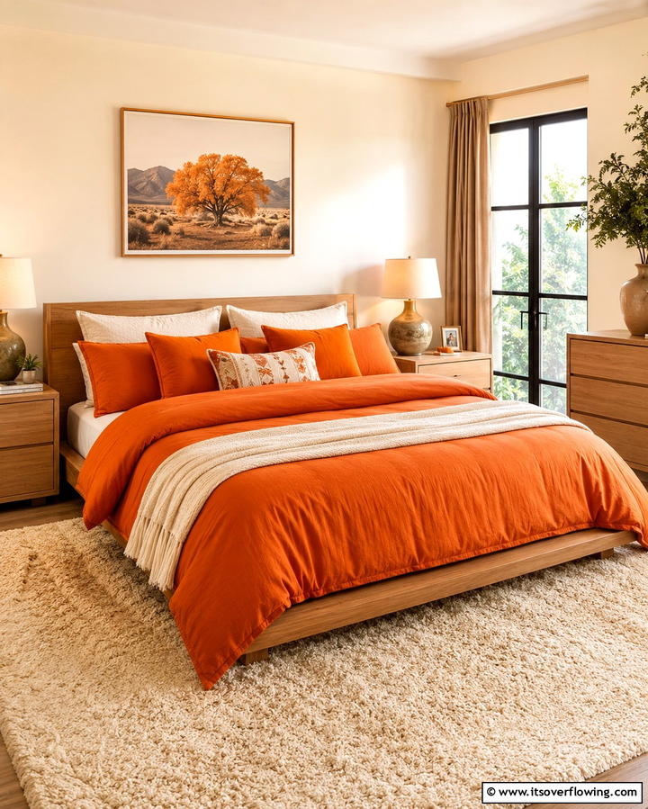 Orange Tiles for Bathrooms - 25 Orange Room Ideas to Brighten Up Your Space