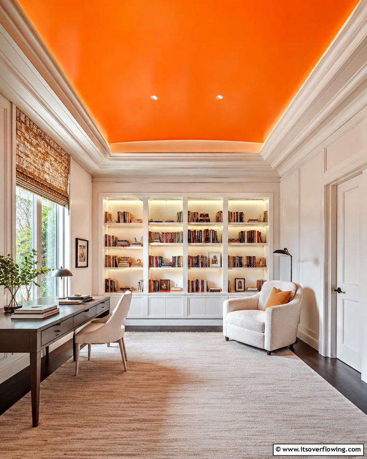 Orange and White Color Scheme - 25 Orange Room Ideas to Brighten Up Your Space