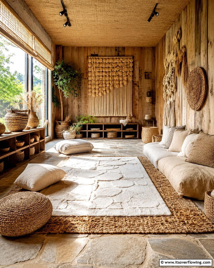 Organic Texture Exploration Room - 30 Sensory Room Ideas for Calming and Stimulating Spaces