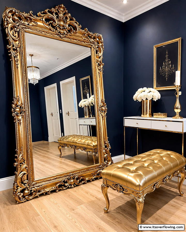 Ornate Mirror Designs - 25 Gothic Bedroom Ideas for a Dark and Romantic Retreat