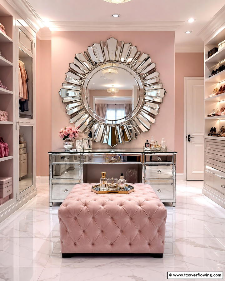 Ornate Mirror Details - 30 Art Deco Interior Design Ideas for Glamorous Spaces