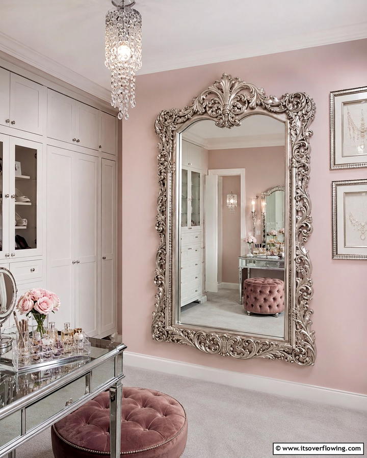 Ornate Mirrors - 25 French Interior Design Ideas for Elegant Living