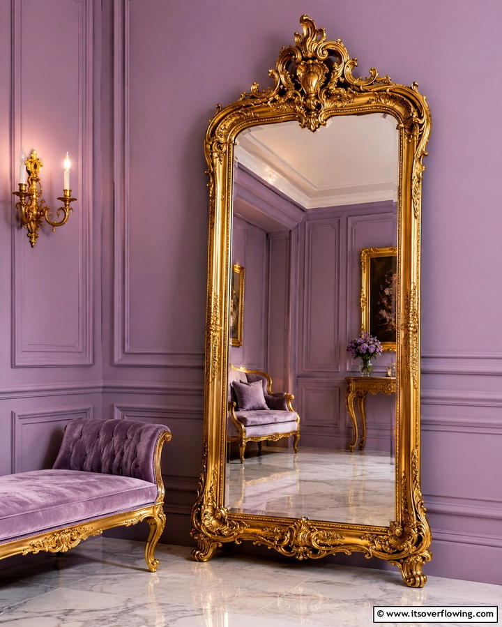Ornate Mirrors to Reflect Elegance - 25 Princess Room Ideas to Create a Dreamy Space