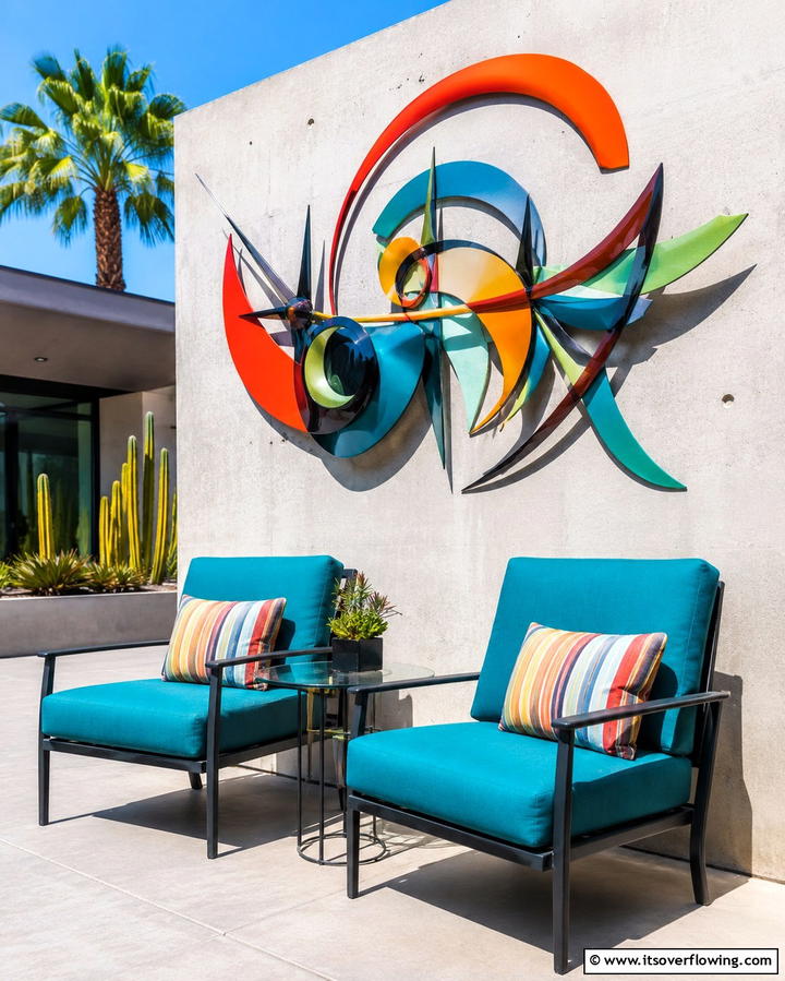 Outdoor Art Installations - 25 Patio Wall Ideas to Transform Your Outdoor Space