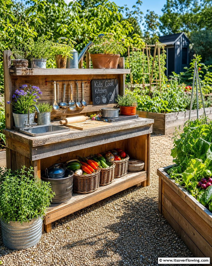 Outdoor Cooking Stations - 20 Nursery Garden Ideas to Create a Beautiful Outdoor Space