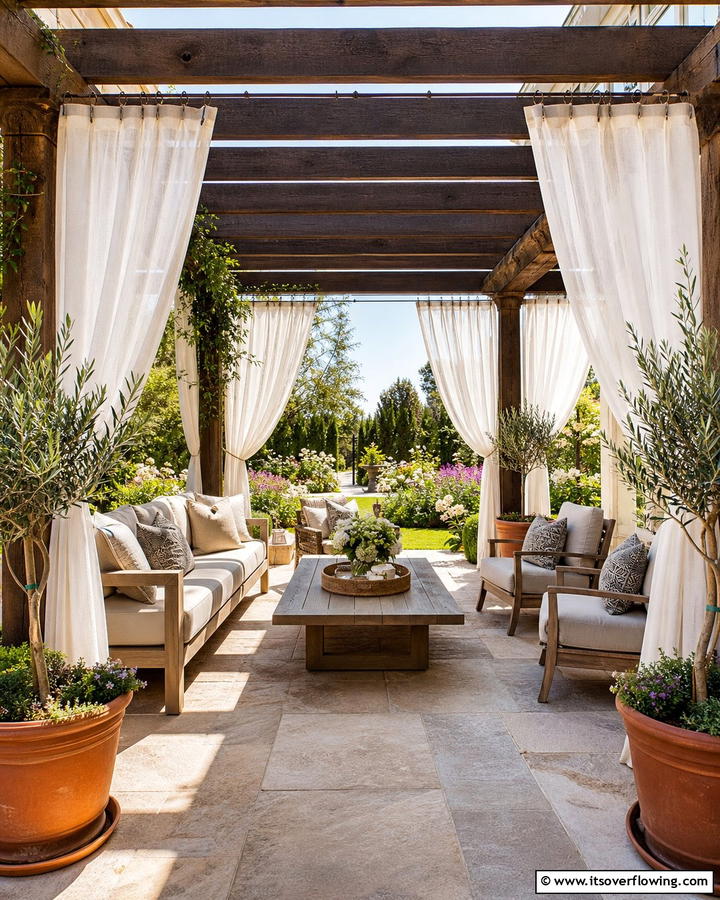 Outdoor Curtains - 20 Garden Shade Ideas to Create a Cool and Comfortable Outdoor Space