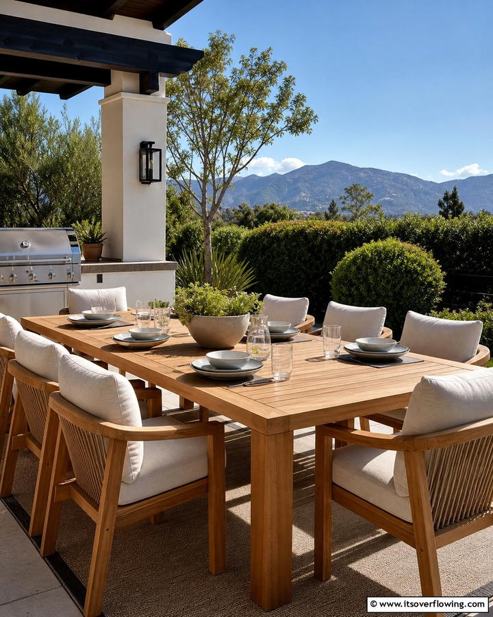 Outdoor Dining Area - 21 Backyard Patio Ideas for Creating Your Perfect Outdoor Oasis