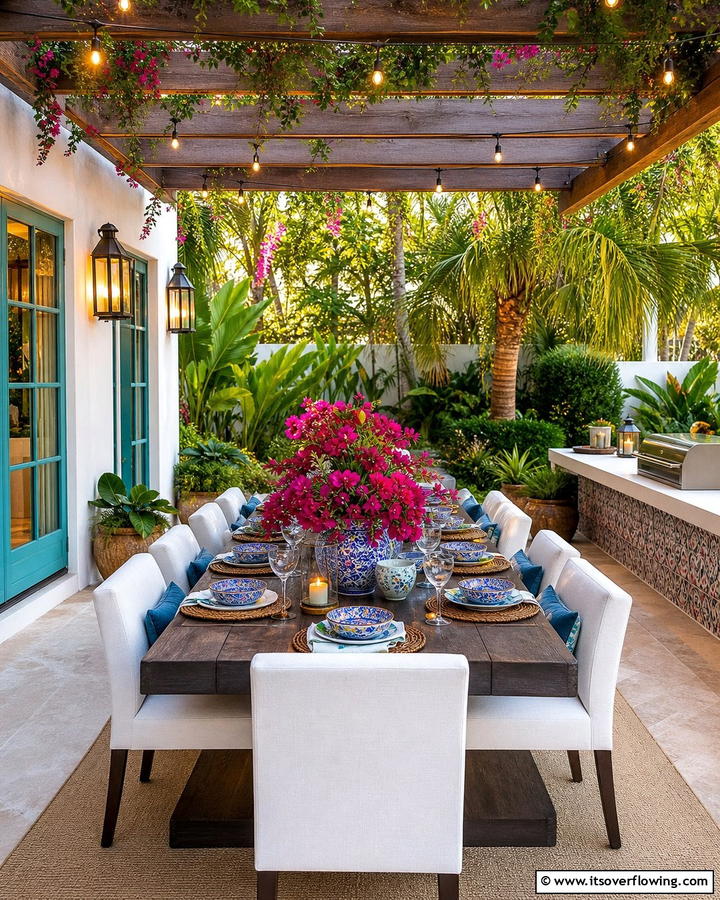 Outdoor Dining Oasis - 21 Outdoor Living Space Ideas to Transform Your Yard