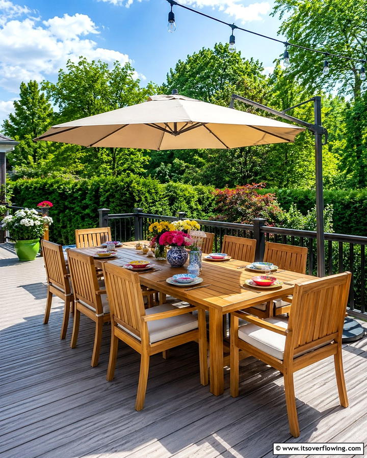 Outdoor Dining Sets - 25 Deck Furniture Ideas for Comfortable Outdoor Living