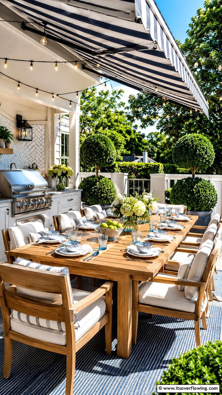 Outdoor Dining Veranda - 21 Veranda Ideas to Create a Relaxing Outdoor Retreat