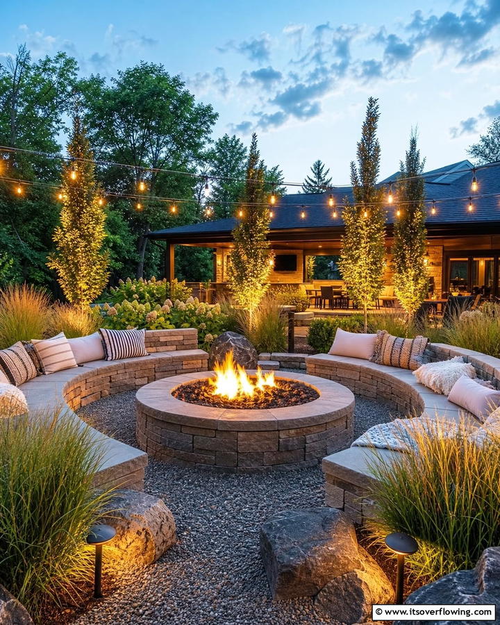 Outdoor Fire Pit Areas - 21 Garden Decor Ideas to Personalize Your Outdoor Sanctuary