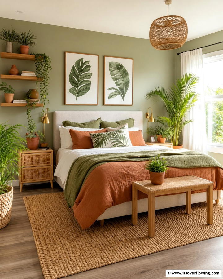 Outdoor Inspired Decor - 21 Small Bedroom Organization Ideas to Maximize Space