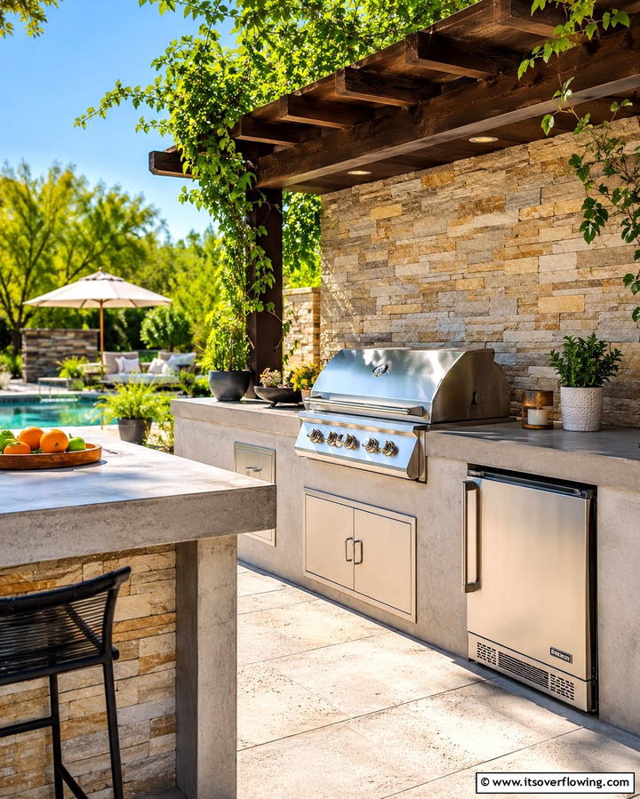 Outdoor Kitchen - 25 Home Addition Ideas to Expand Your Living Space